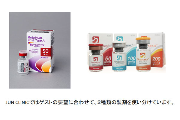 エラボットクスには2種類の製剤を使い分け