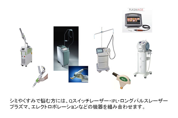 シミやくすみで悩む方には