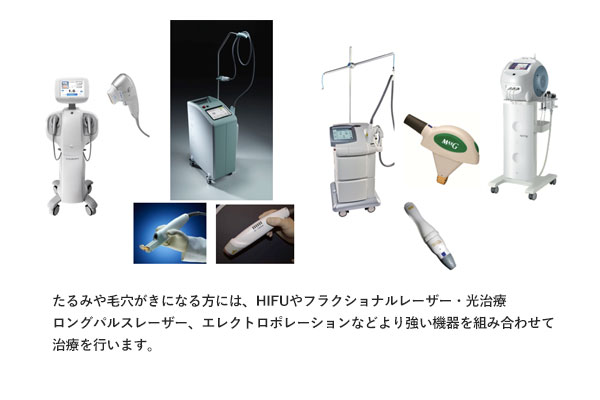 たるみや毛穴が気になる方には